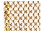 87 Brown Hexagonal Mesh